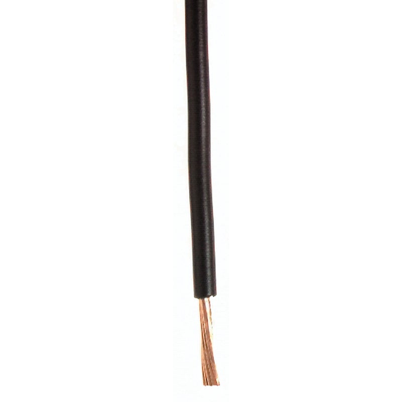 Wirthco 81107 Plastic Primary Wire Single Conductor - 18 Gauge, 100', Black